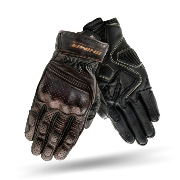 Мотоциклетные перчатки SHIMA AVIATOR dark brown