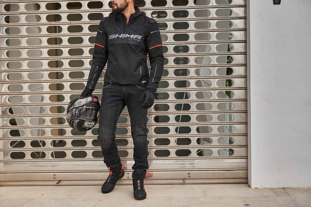 Мотоциклетные джинсы SHIMA DEVON MEN BLACK