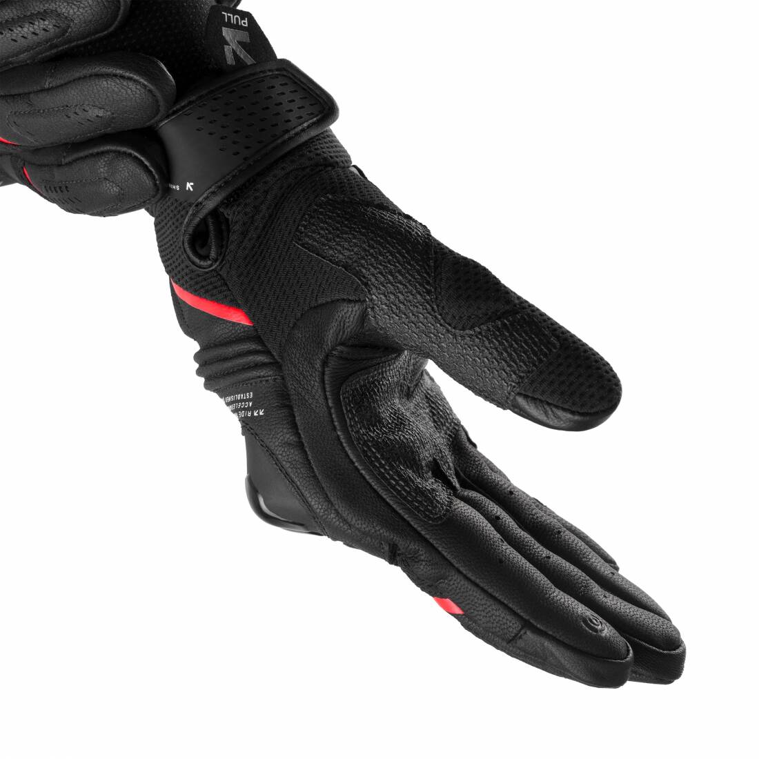 Мотоперчатки SHIMA SPARK 3.0 BLACK/RED