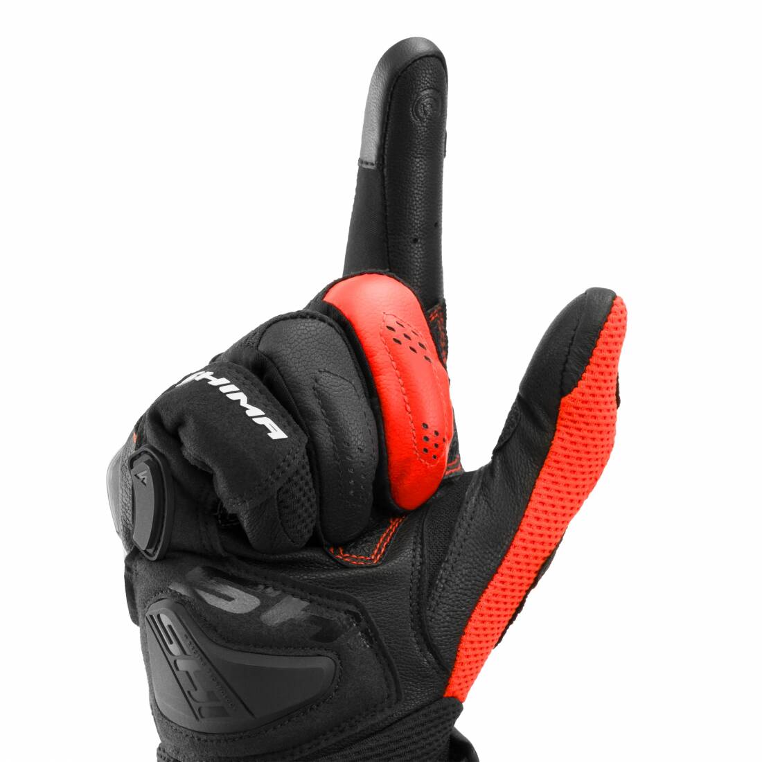 SHIMA SPARK 3.0 RED FLUO мотоперчатки