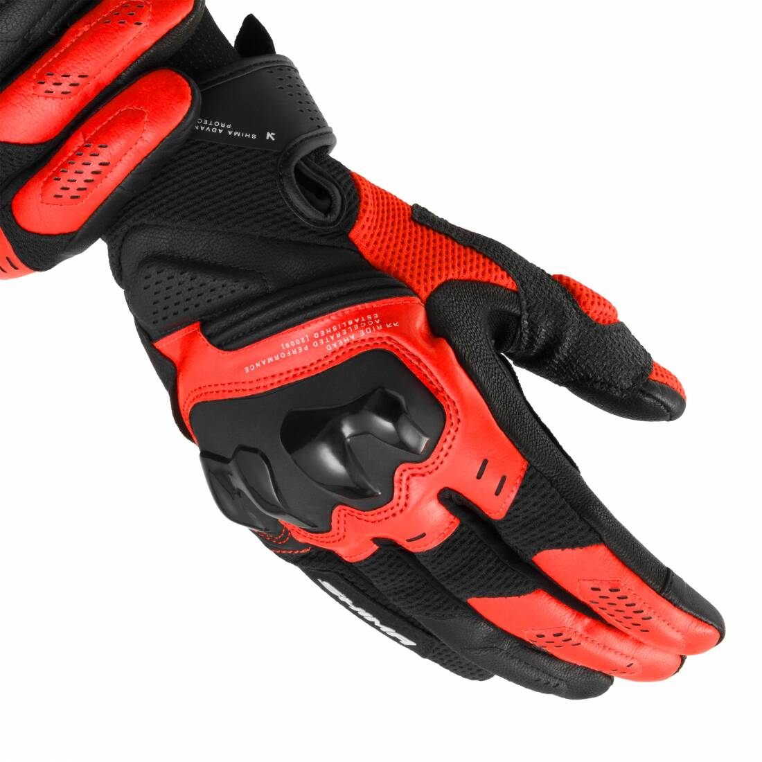 Мотоперчатки SHIMA SPARK 3.0 MEN RED FLUO