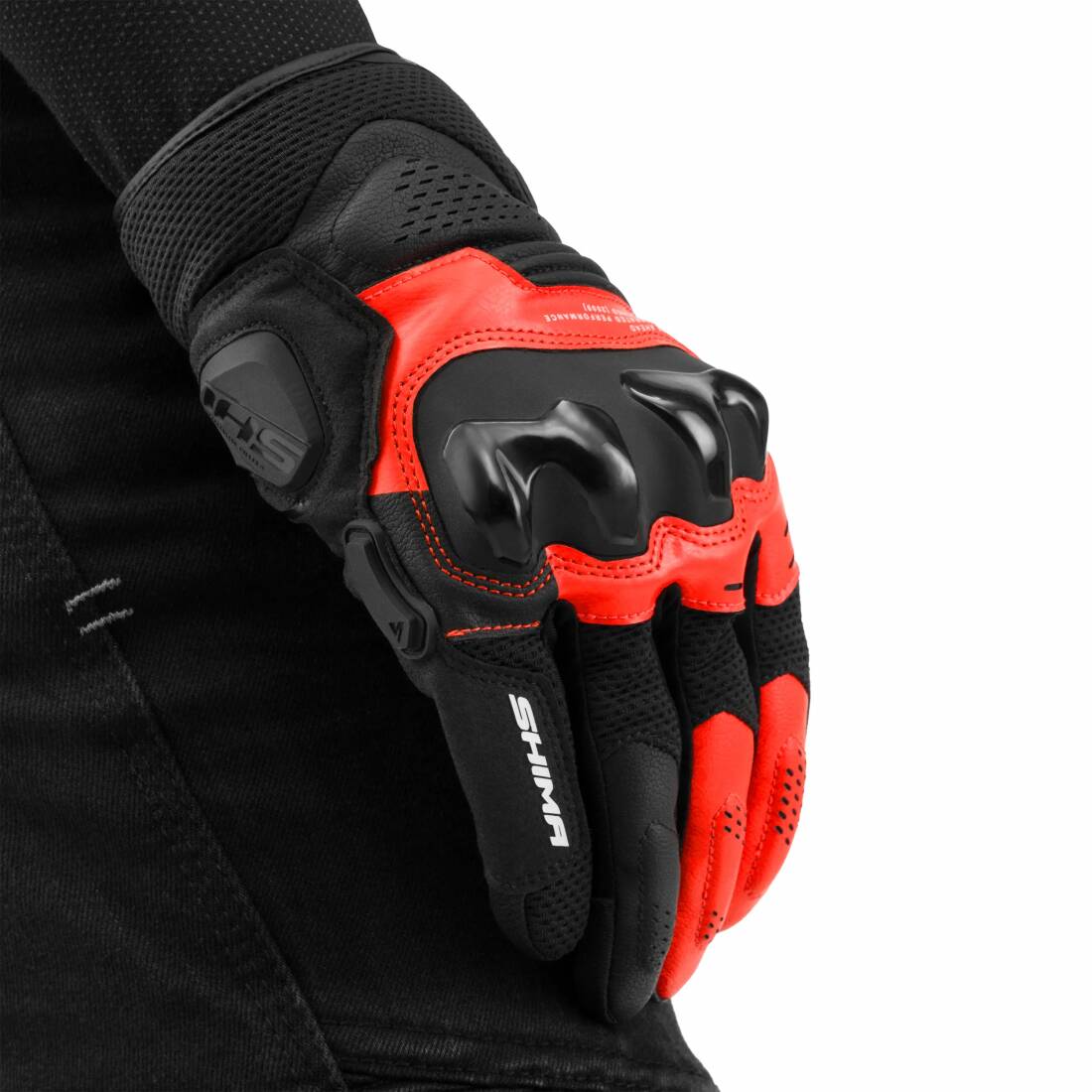 Мотоперчатки SHIMA SPARK 3.0 MEN RED FLUO
